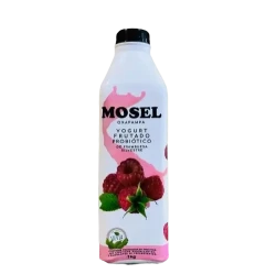 Yogurt Probiótico de Frambuesa Mosel 1Lt